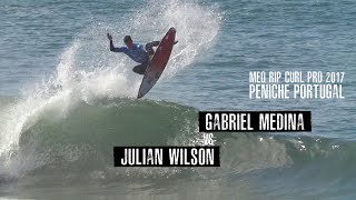 【Surfing vs】Gabriel Medina vs Julian Wilson at Portugal. 2012 meo rip curl pro !