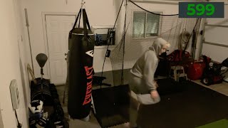 Throwing 1,000 Kicks in a Row