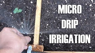 Adding Micro/Drip Irrigation For Raised Bed Garden By Converting Existing Sprinkler System