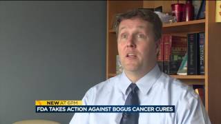 FDA issues warning letters over 'bogus cancer cures'