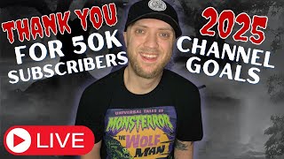 My 2025 Channel Goals + Ask Me Anything | Thank you for 50K Subscribers! | Live