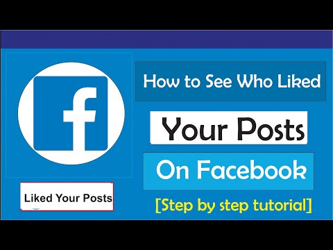 How to see who liked your post on Facebook