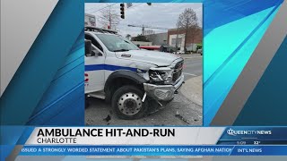 Two Charlotte Medic employees injured in hit-and-run crash