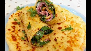 If you have carrots cheese and flour; make this dish (Wraps Recipe)