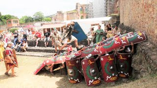 PONTVS: Roman testudo as an assault ramp| Legio XXI Rapax