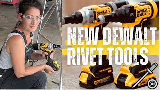 Everything you WANT to know! NEW DeWalt 20V Max Rivet Tools DCF403 \u0026 DCF414 (Guide \u0026 Review) #dewalt