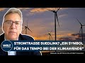 WINDKRAFT-ENERGIE: Stromtrasse Suedlink soll Energiewende in Deutschland antreiben