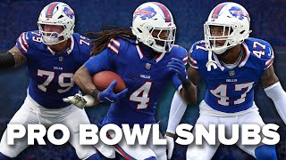 James Cook, Spencer Brown and Christian Benford highlight Pro Bowl snubs for Buffalo Bills