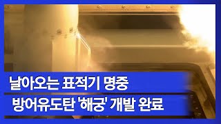 [눈TV] 토종 기술로 개발 방어유도탄 '해궁' 첫 선