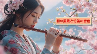 癒しの竹笛の響き穏やかな心のための音色 🍃 | 竹笛の調べで心を落ち着ける和の旋律で心を和ませる 🎶