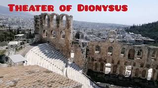 Theater of Dionysus in Athens💚 Wonder of History