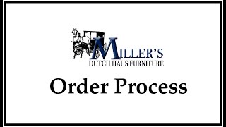 Ordering Process