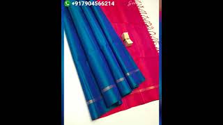 💖Lovely Collections Of Kanchipuram Soft Silk Sarees With Silk Mark-Whatsapp 7904566214 #geethusarees