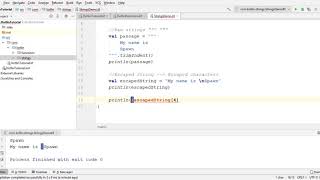 5. Kotlin Strings