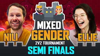 $1,000+ 2v2 Couples Tournament | Semi Finals