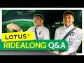 LOTUS RIDEALONG Q&A | Ben Gibson and Isaac Hayden in the new Emira! 🏎