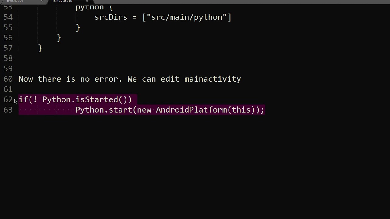 Integrate Python With Android Studio Youtube