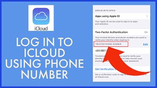 How to Login iCloud using Phone Number? iCloud Login Sign In Tutorial 2021