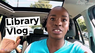 LIBRARY VLOG | HAVING A BLAST | SIMPLY TEMIE