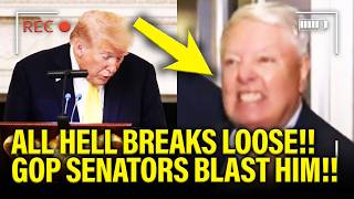 All HELL BREAKS LOOSE as GOP Senators BLAST Trump SURRENDER