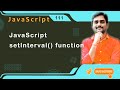 JavaScript setInterval() Function - JavaScript Tutorial 111 🚀