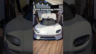 Evolution of Koenigsegg Models...(1996-2024)