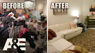 Hoarders: “I Hate It” Hoarder Upset Over Cleaned Up House | A&E