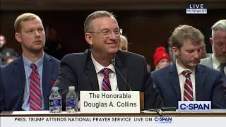 Senator Jim Banks at Doug Collins VA Secretary Confirmation Hearing 1/21/25