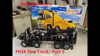 Tamiya 1/14 Volvo FH16 Tow Truck Build - Part 5 MFC-03 & DX6e Setup