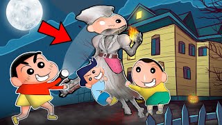 Shinchan Trolling Killer With Flashlight In Dbd 😂 | Shinchan Playing Dead By Daylight | Funny Game 😂