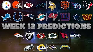 NFL Week 12 Predictions