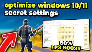 How To QUICKLY Optimize Windows For GAMING FPS BOOST (Windows 10 \u0026 Windows 11)