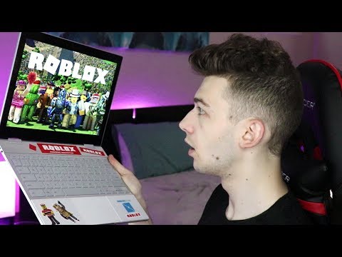 Roblox Sent Me THIS Laptop.. Roblox Sent Me THIS Laptop..