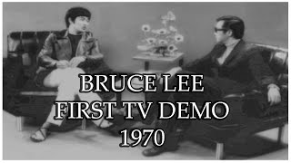NEW RARE FOOTAGE of Bruce Lee on TV in Hong Kong, April 1970 (Extended Version)