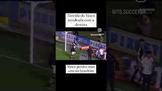 Torcida do Vasco quebra tudo no fim da partida #vasco #vascodagama #brasileirão #futebol