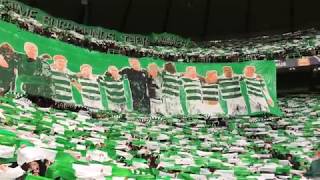 The Green Brigade display against the scum | Celtic Fans | Celtic vs Rangers*(New)
