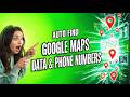 Scrape Google Maps Data | Google Maps Data Extractor | Google Maps Lead Generation | Maps Scraper