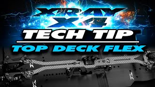 XRAY X4 - Tech Tip - Top Deck Flex