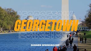Come to Georgetown This Summer