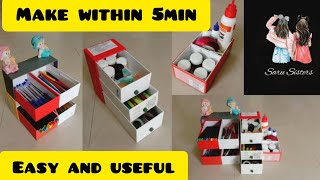 Easy crafts / using mobile box / useful craft / sarusisters