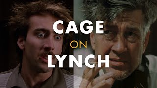 Nicolas Cage's David Lynch impression