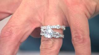 Epiphany Diamonique Round \u0026 Baguette Eternity Band with Jennifer Coffey