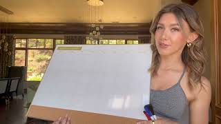 ARCOBIS Dry Erase Calendar Whiteboard Cork Board Combo Review