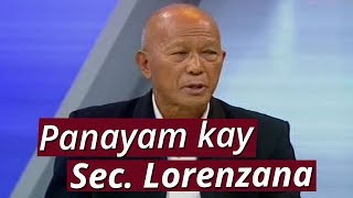 SONA: Panayam kay Defense Secretary Delfin Lorenzana