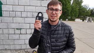 Краш-тест навесного замка ABUS GRANIT