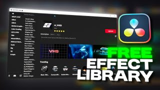 100+ Free effects for DaVinci Resolve! WTF!