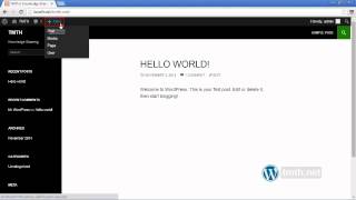 4 Using the WordPress toolbar