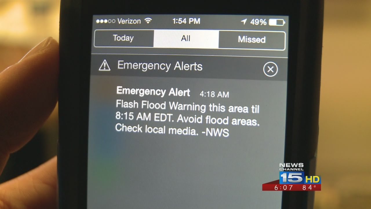 Wireless Emergency Alerts - YouTube