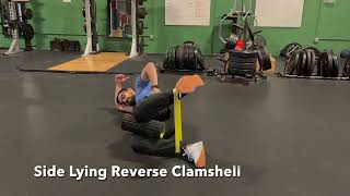 Side Lying Reverse Clamshell