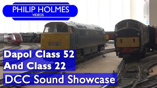 Dapol Class 52 and Class 22 DCC Sound Showcase